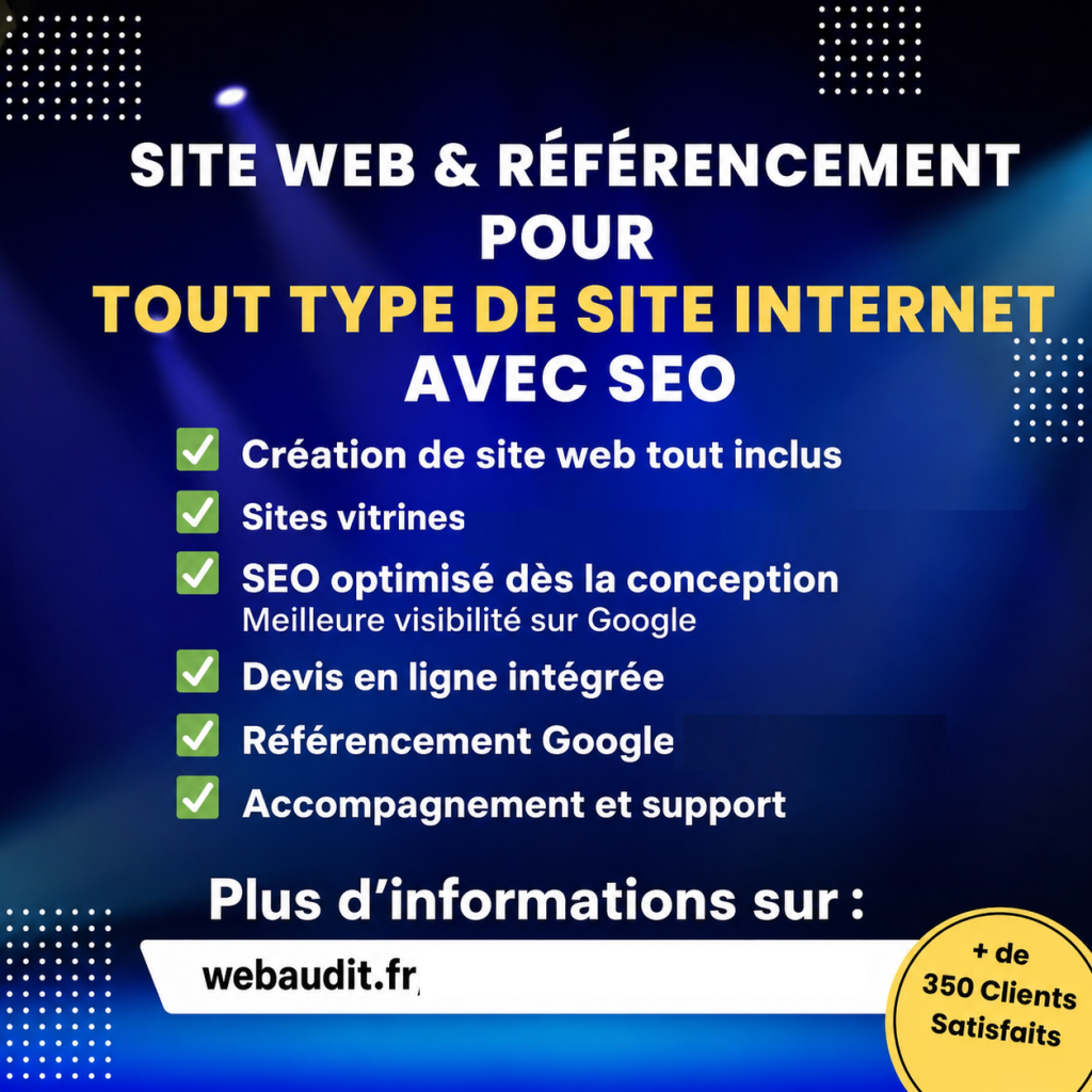 WebAudit, une solution web orientée visibilité et acquisition client